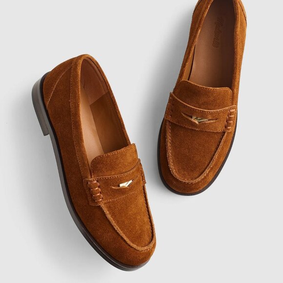 Madewell Shoes - Madewell The Grayson Penny Loafer in Russet, Size 6